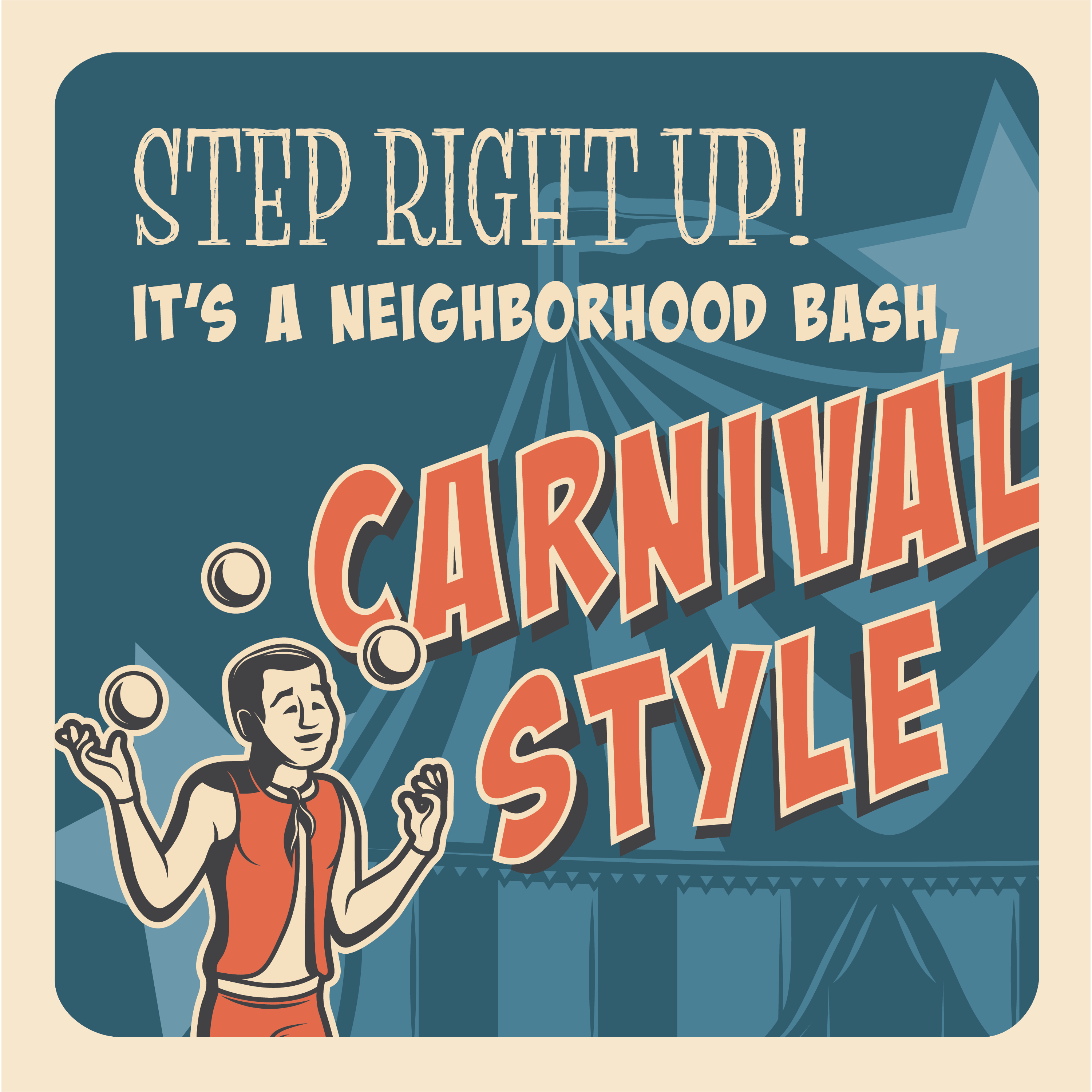 Sierra Winds Neighborhood Carnival Bash event graphic - February 22