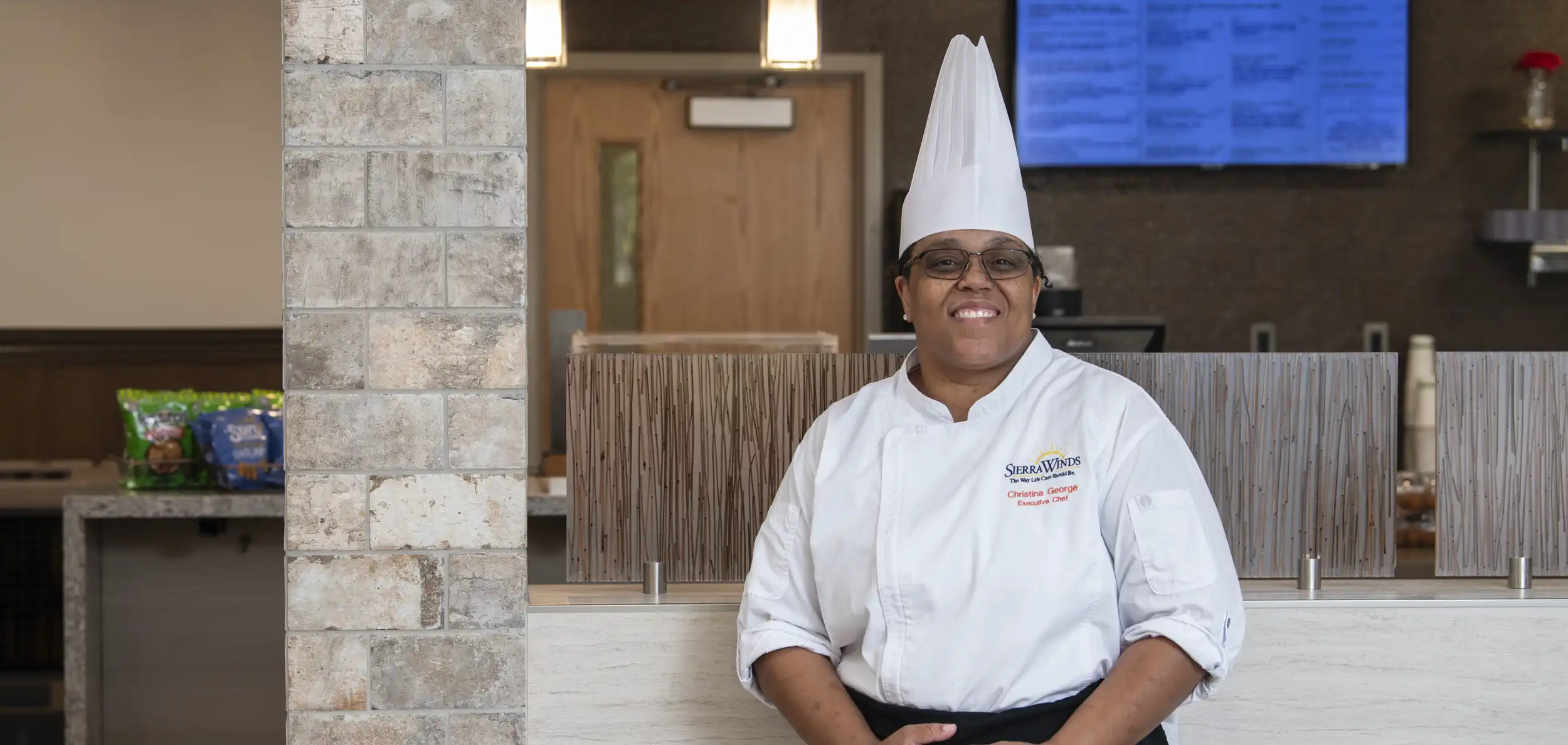 Blog hero banner of Sierra Winds chef