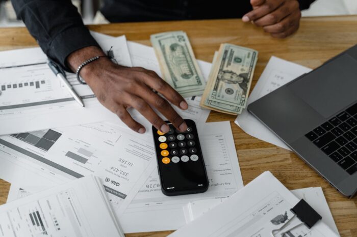 financial benefits; calculator image